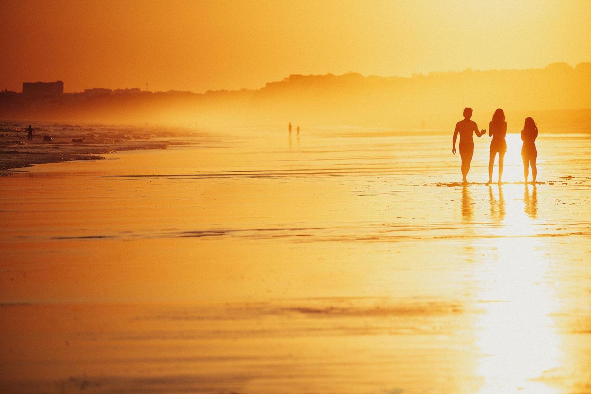 Domes Lake Algarve, Autograph Collection Vilamoura Luaran gambar Sunset at the beach